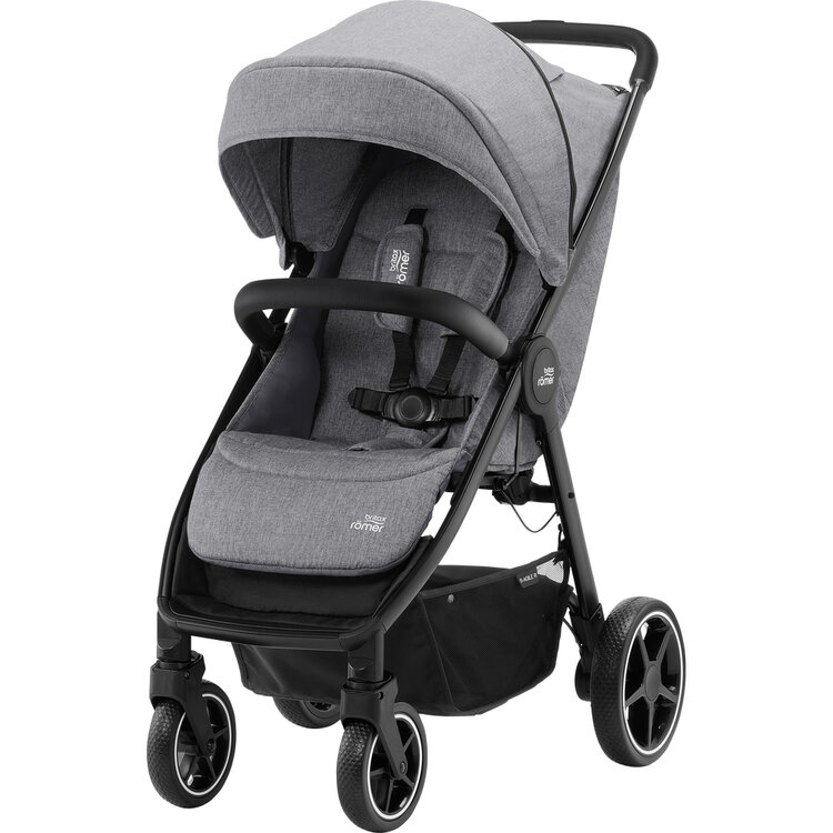 BRITAX RÖMER Kočárek sportovní B-Agile R - Elephant Grey/Black Britax Römer