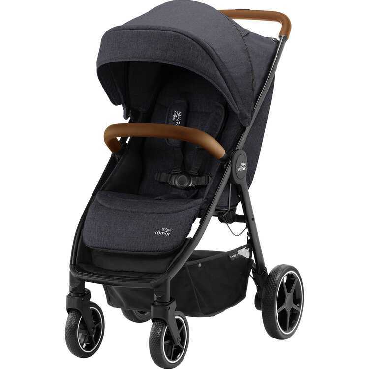 BRITAX RÖMER Kočárek sportovní B-Agile R - Black Shadow/Brown Britax Römer