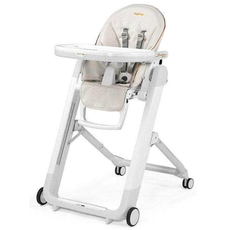 PEG PÉREGO Židlička jídelní Siesta Follow Me Lucent 2022 Peg Perego