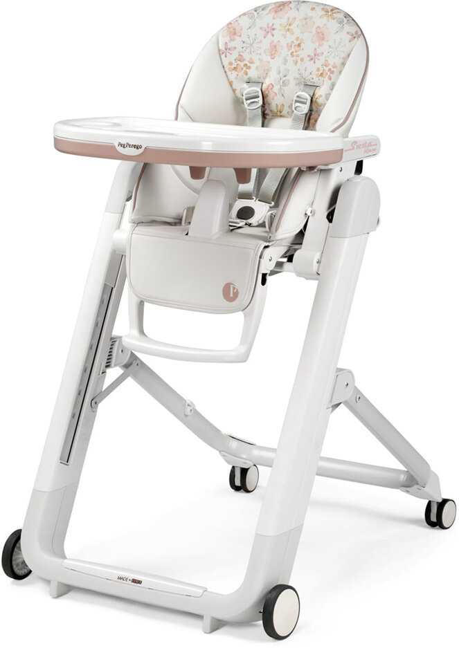 PEG PÉREGO Židlička jídelní Siesta Follow Me Aquarelle 2022 Peg Perego