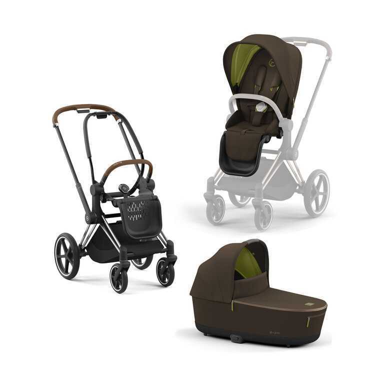 CYBEX Kočárek Priam 4.0 Chrome Brown