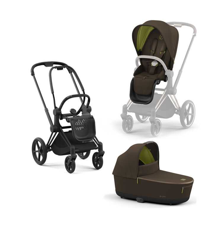 CYBEX Kočárek Priam 4.0 Matt Black