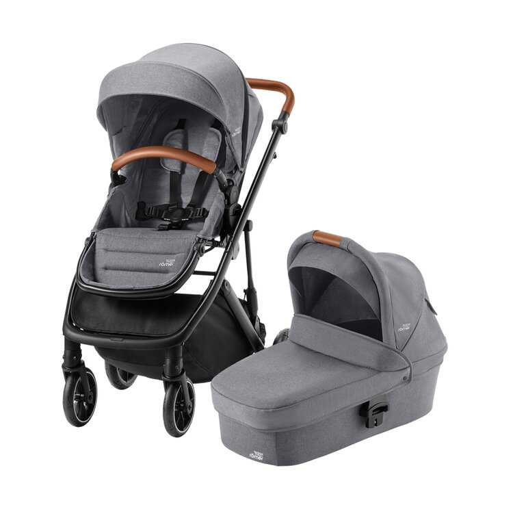 Britax Set Strider M + korba 2022 Elephant Grey Britax Römer