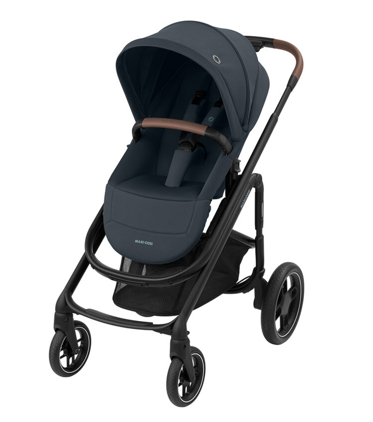 Maxi-Cosi Plaza+ kočárek 2v1 Essential Graphite Maxi-Cosi