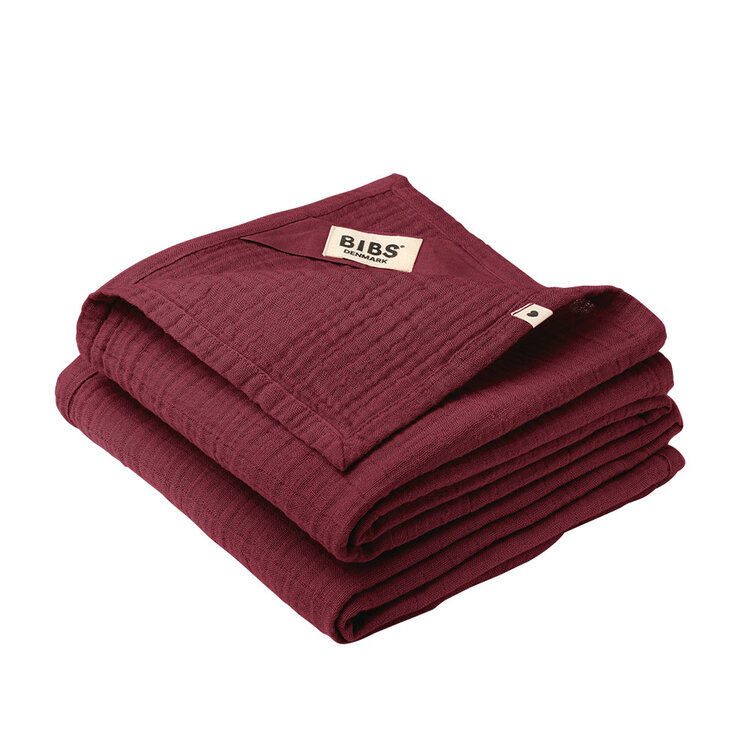 BIBS Mušelínové pleny z BIO bavlny Elderberry 2 ks Bibs