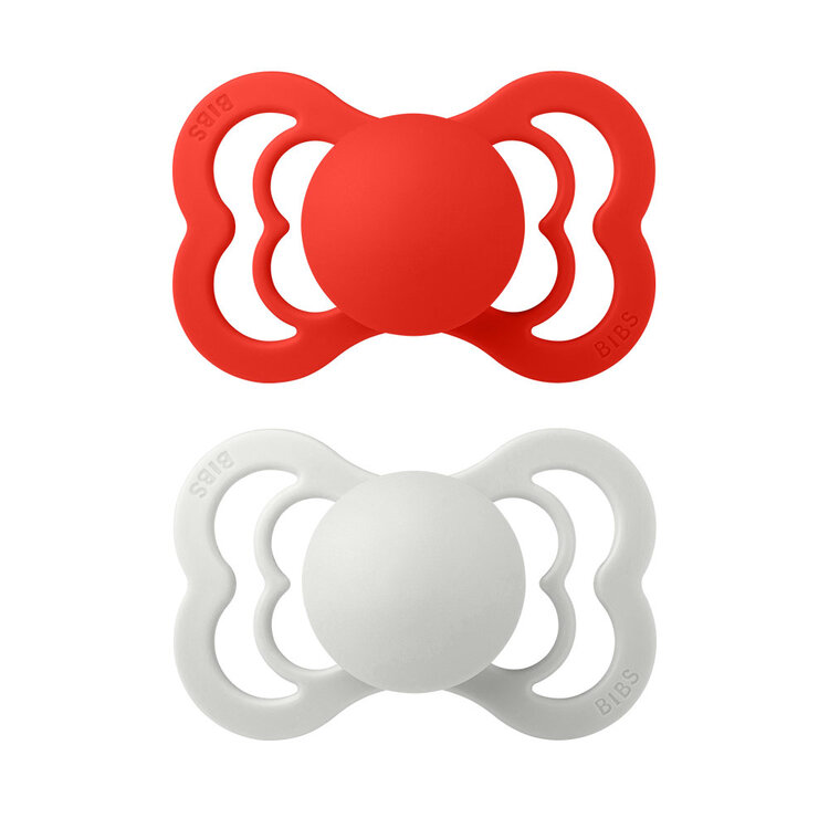 BIBS Supreme dudlíky ortodontické z přírodního kaučuku 2 ks