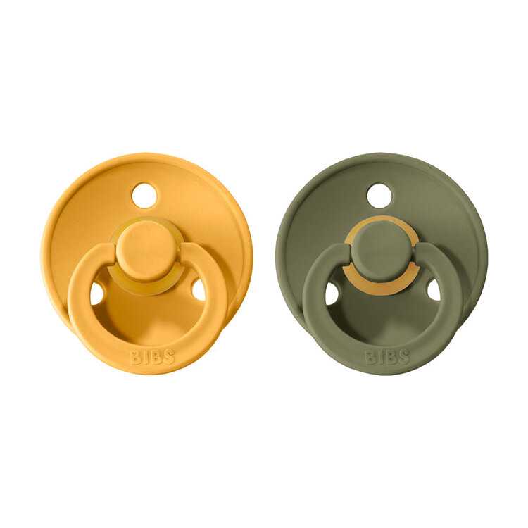 BIBS colour Honey Bee Olive 2 ks Bibs