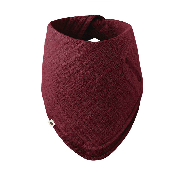 Bibs Bandana mušelínový slintáčik z BIO bavlny Elderberry Bibs