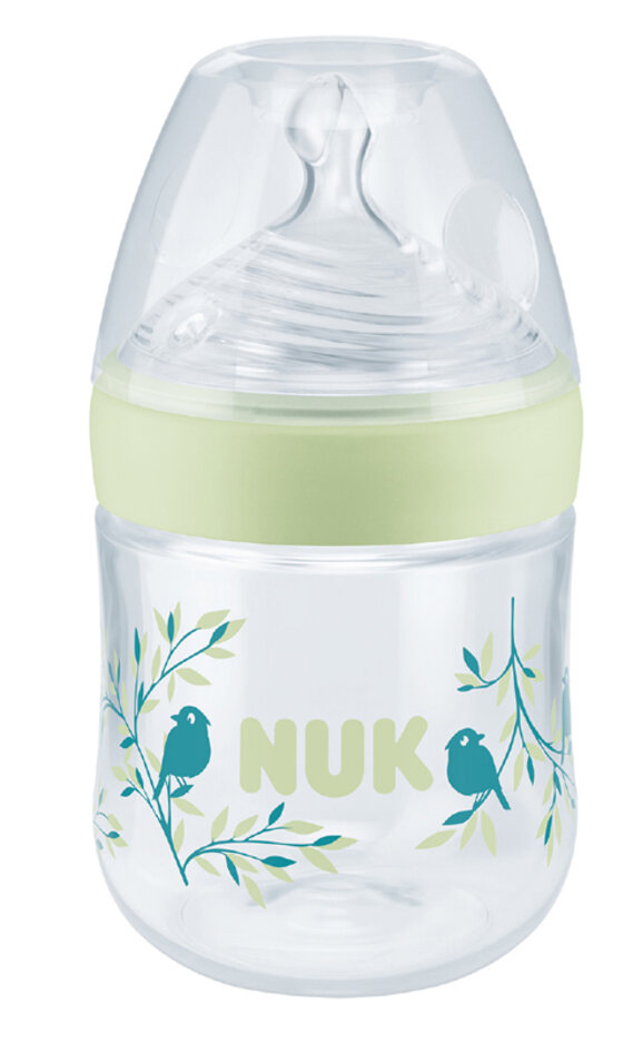 NUK Nature Sense láhev s kontrolou teploty 150 ml zelená Nuk