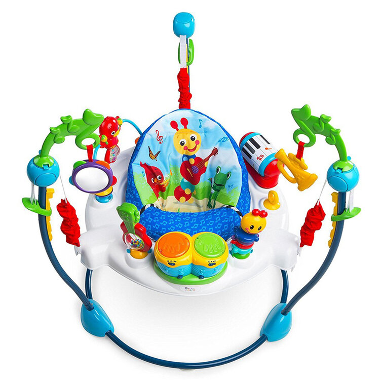 BABY EINSTEIN Skákadlo/aktivní centrum 2v1 Neighborhood Symphony 6m+ do 11kg Baby Einstein