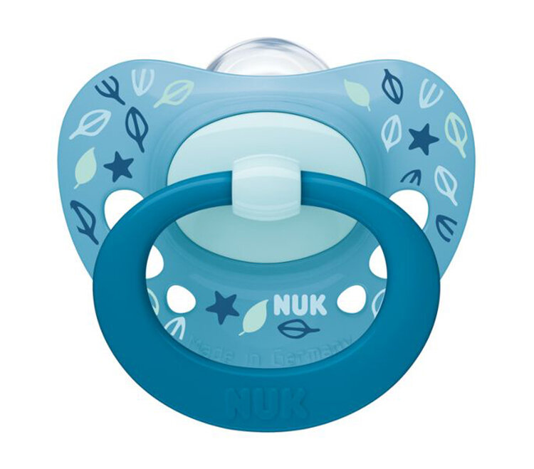 NUK Dudlík Signature 6-18m box sv.modrý Nuk