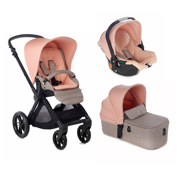 JANÉ Kočárek kombinovaný Muum + Micro + Koos i-size R1 Pale Jané