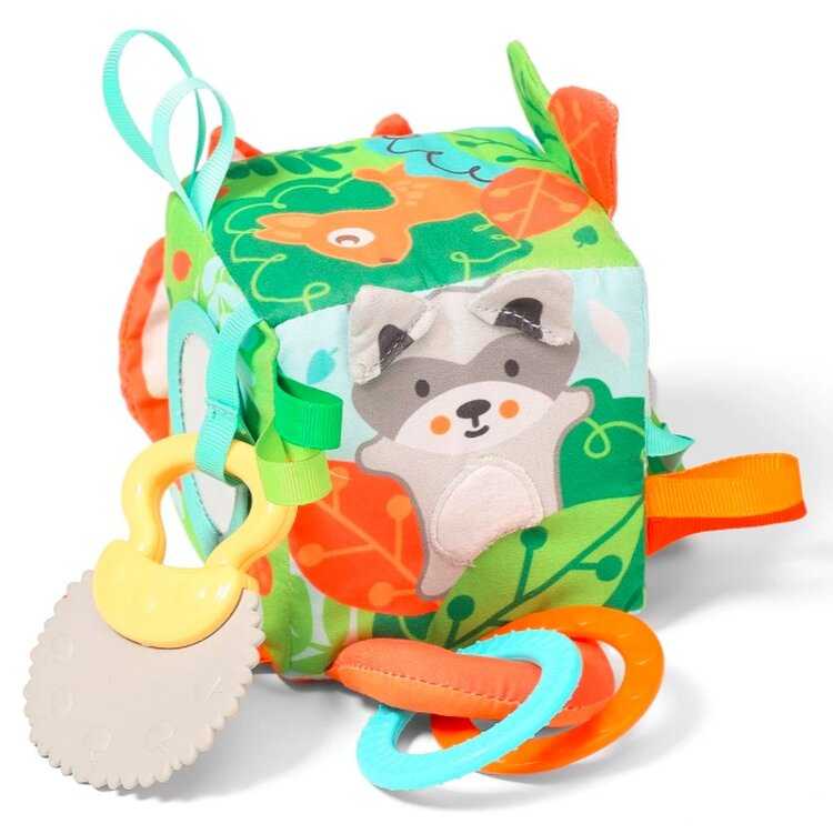 BABYONO Kostka hrací Friendly Forest BabyOno