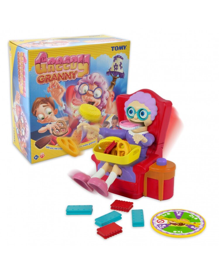 TOMY Hra společenská Chamtivá babka Tomy