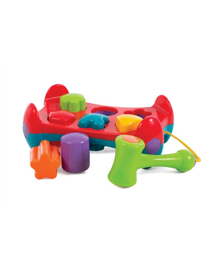 PLAYGRO Zatloukačka s tvary Playgro