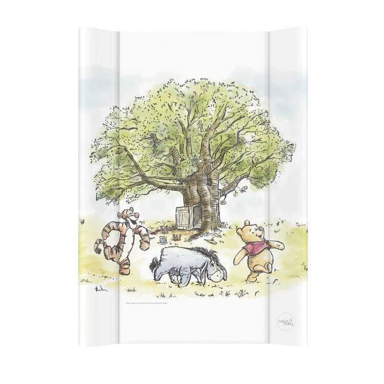 CEBA Podložka přebalovací s pevnou deskou COMFORT (50x70) Disney Winnie the Pooh Ceba