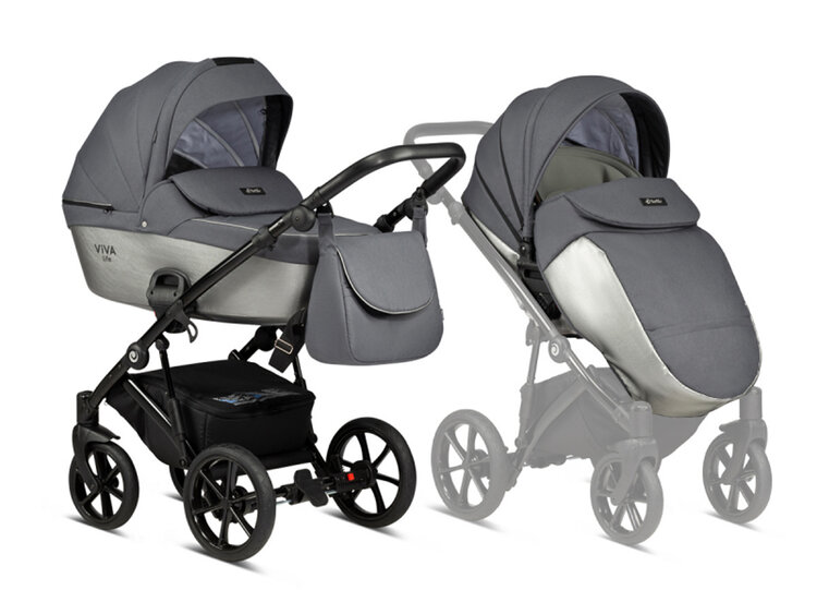 TUTIS Kočárek kombinovaný Viva Life III 2v1 Luxury Moonstone Tutis