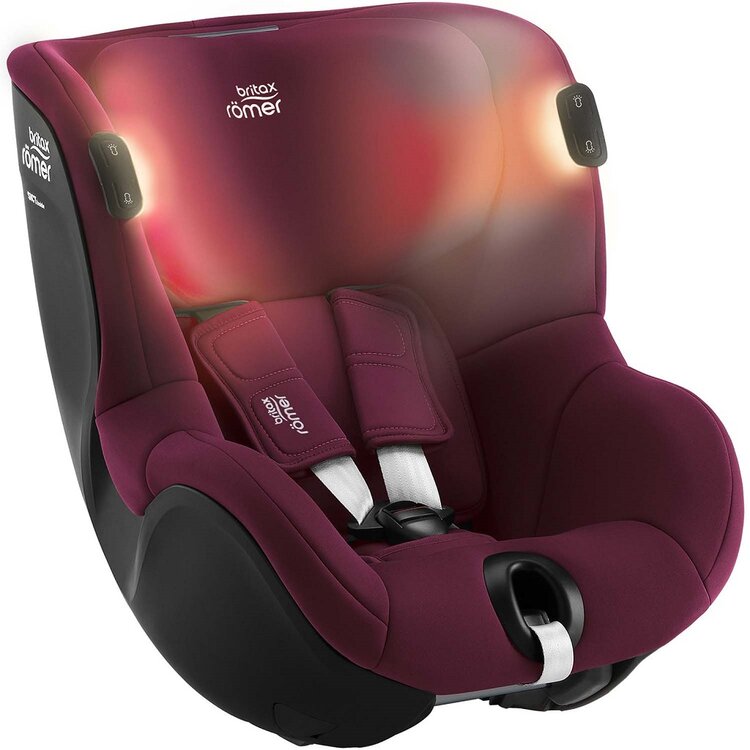 BRITAX RÖMER Dualfix iSense Bundle Flex iSense 2022 burgundy red Britax Römer