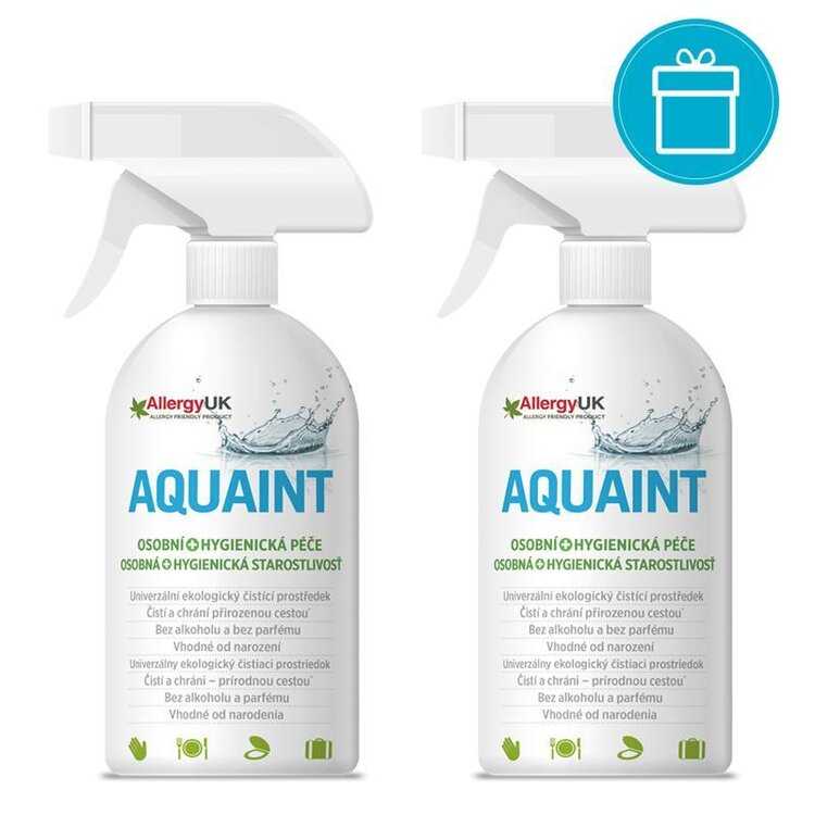 2x AQUAINT 100% ekologická čisticí voda 500 ml Aquaint