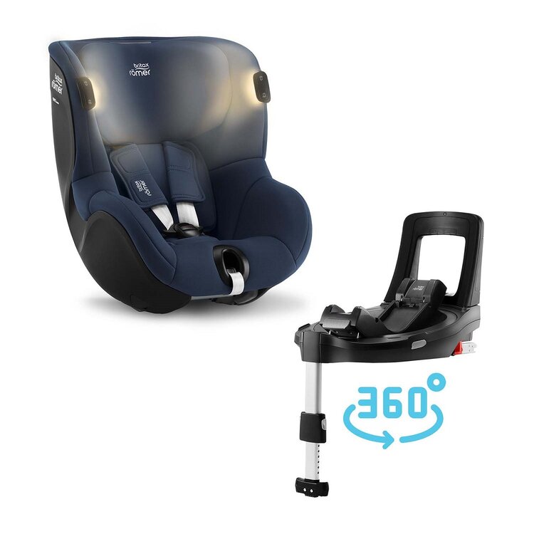 BRITAX RÖMER Dualfix iSense Bundle Flex iSense 2022 indigo blue Britax Römer