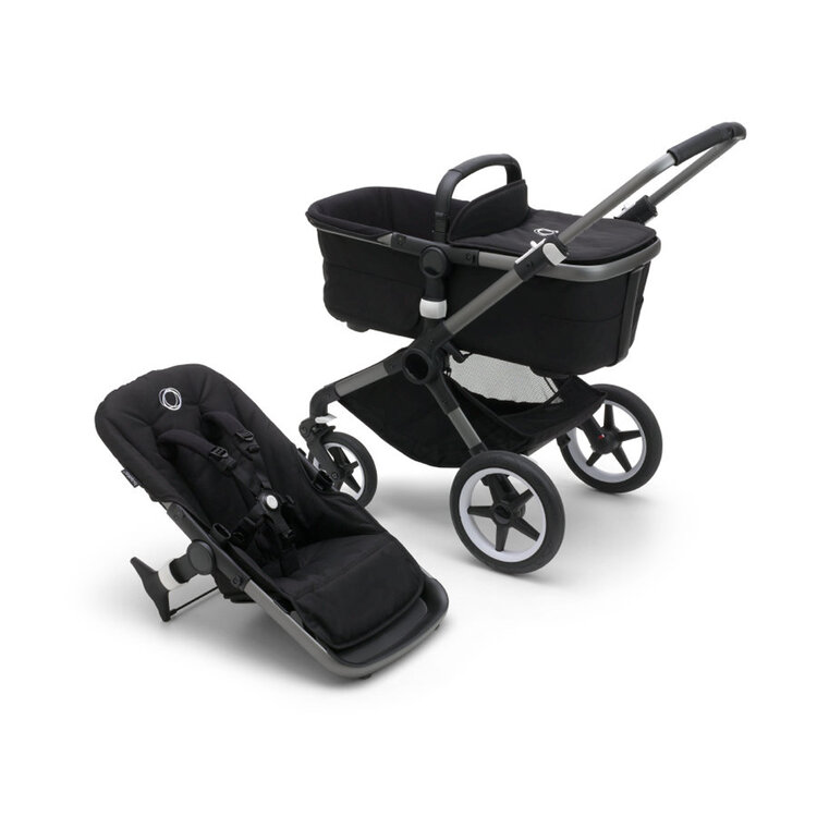 BUGABOO Fox 3 Základní set Black/Grey melange Bugaboo