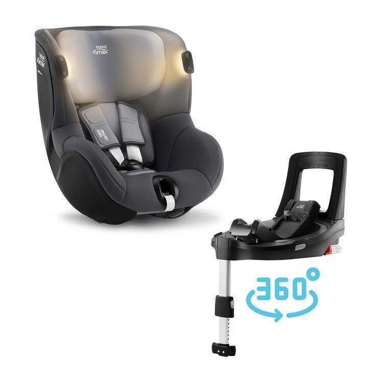 BRITAX RÖMER Dualfix iSense Bundle Flex iSense 2022 midnight grey Britax Römer