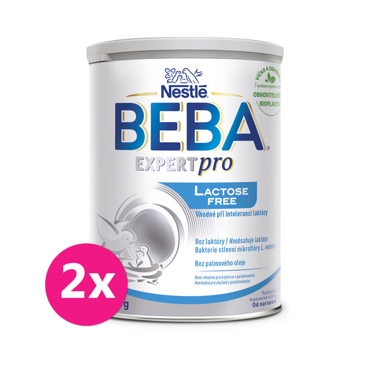 2x BEBA EXPERTpro Lactose free