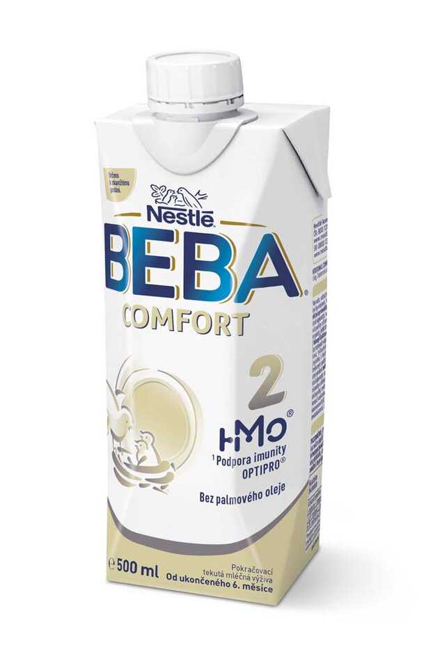 BEBA COMFORT 2 HM-O Tekutá 500ml - Pokračovací kojenecké mléko BEBA