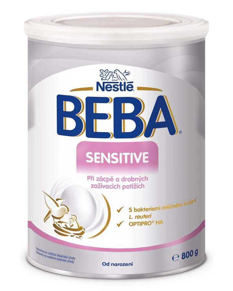 BEBA SENSITIVE 800 g - Kojenecké mléko při zažívacích potížích BEBA