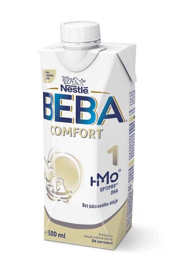 BEBA COMFORT 1 HM-O Tekutá 500ml - Počáteční kojenecké mléko BEBA