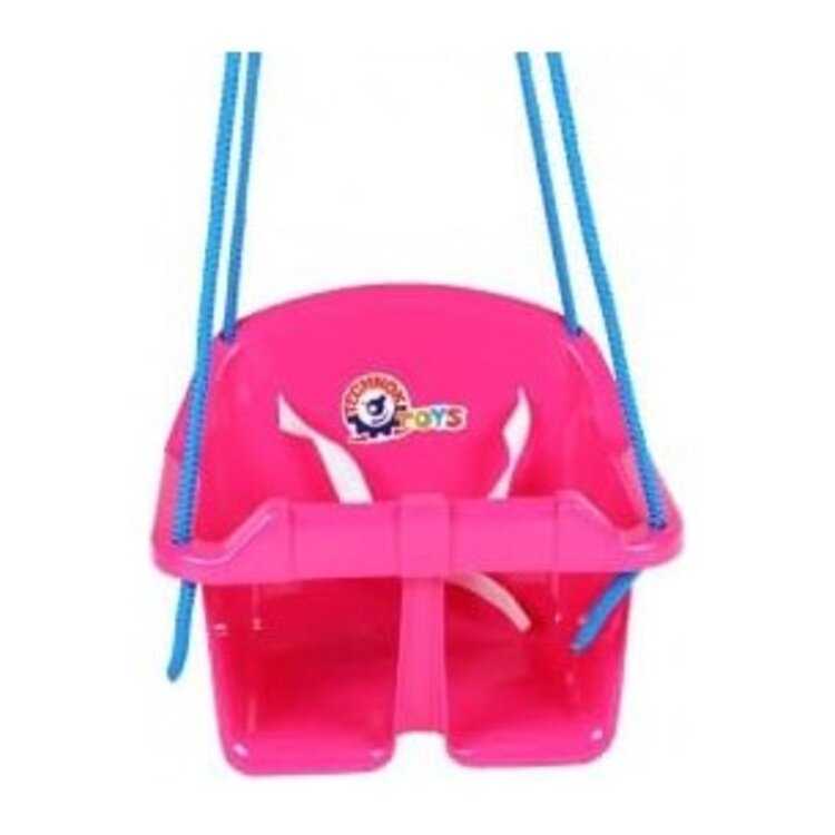TEDDIES Houpačka Baby plast růžová 24m+ Teddies