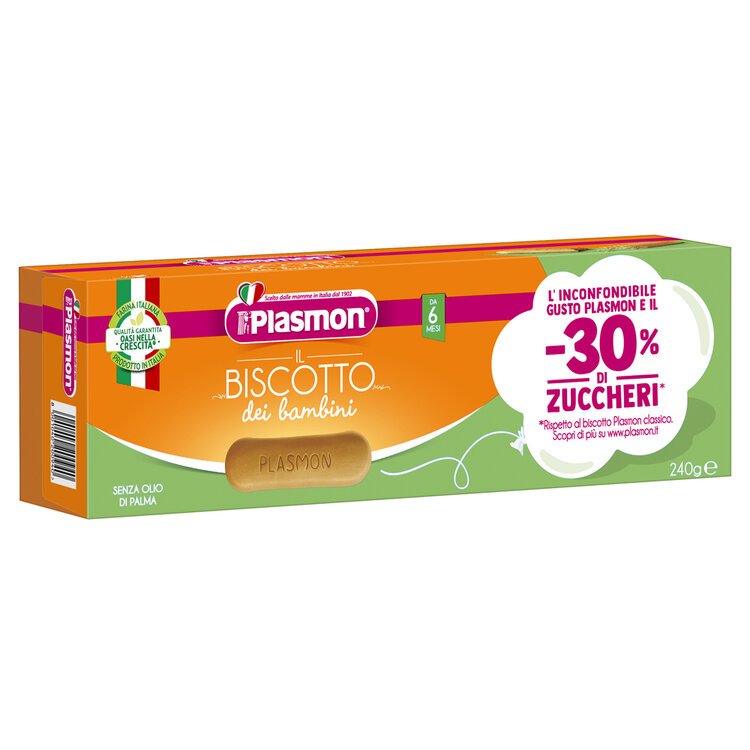 PLASMON Sušenky -30 % cukru 240g