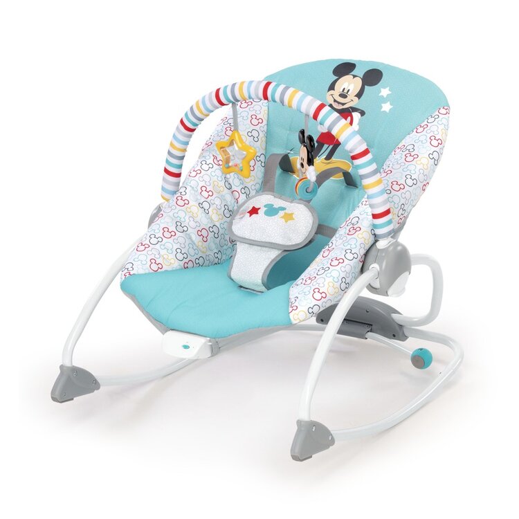 DISNEY BABY Houpátko vibrující MICKEY MOUSE Original Bestie™ 0m+ do 18 kg Disney Baby