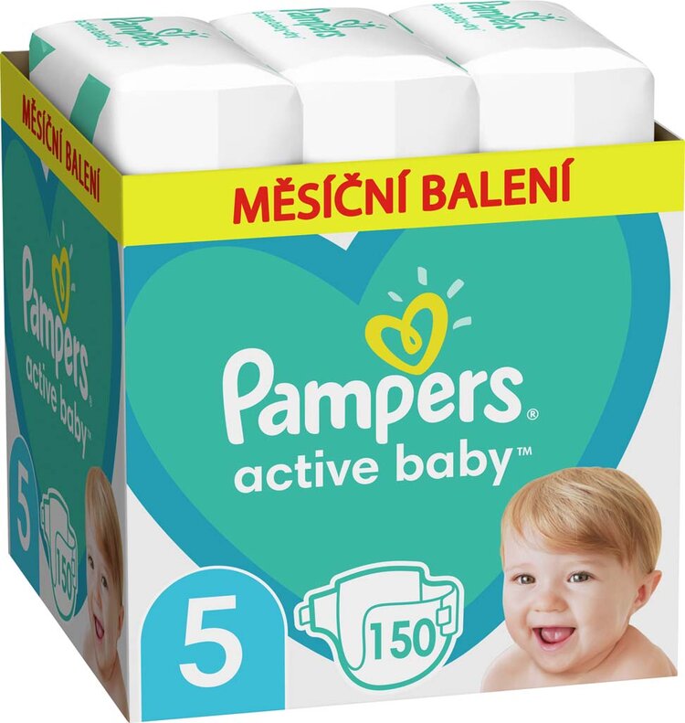 Pampers Active Baby 5 JUNIOR 11-16 kg 150 ks Pampers