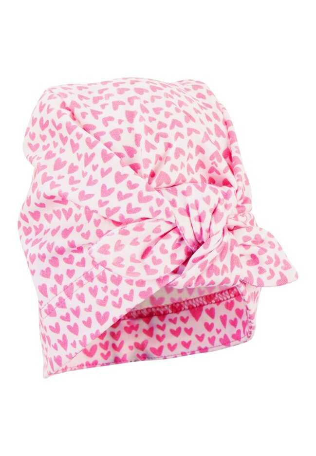 STERNTALER Čepice s UV filtrem 30 srdíčkový potisk dívka-47 cm-9-12 m STERNTALER