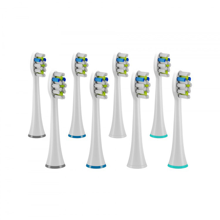 TRUELIFE SonicBrush UV Heads White Whiten 8 Pack TrueLife