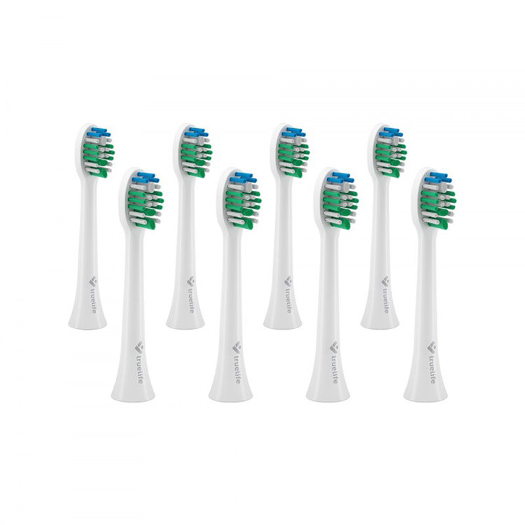 TRUELIFE SonicBrush Compact Heads White Standard 8 Pack TrueLife