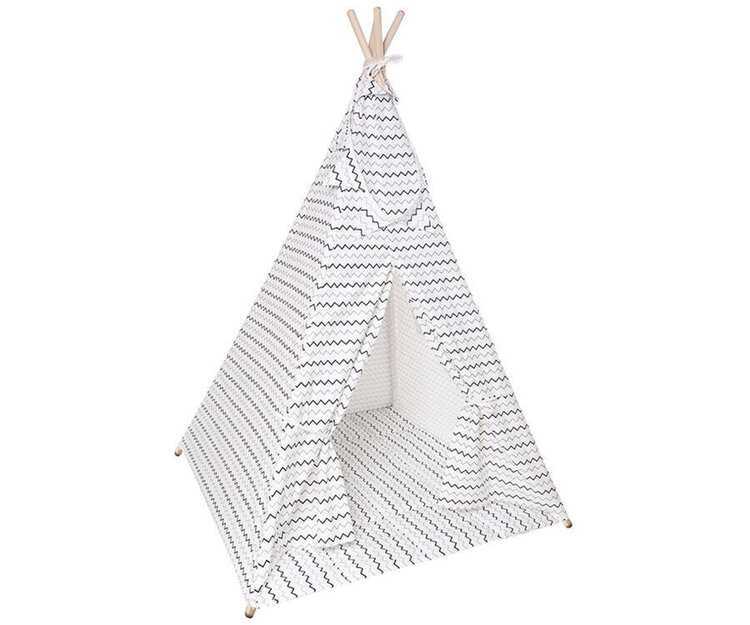 KINDSGUT Dětské teepee cik cak Kindsgut