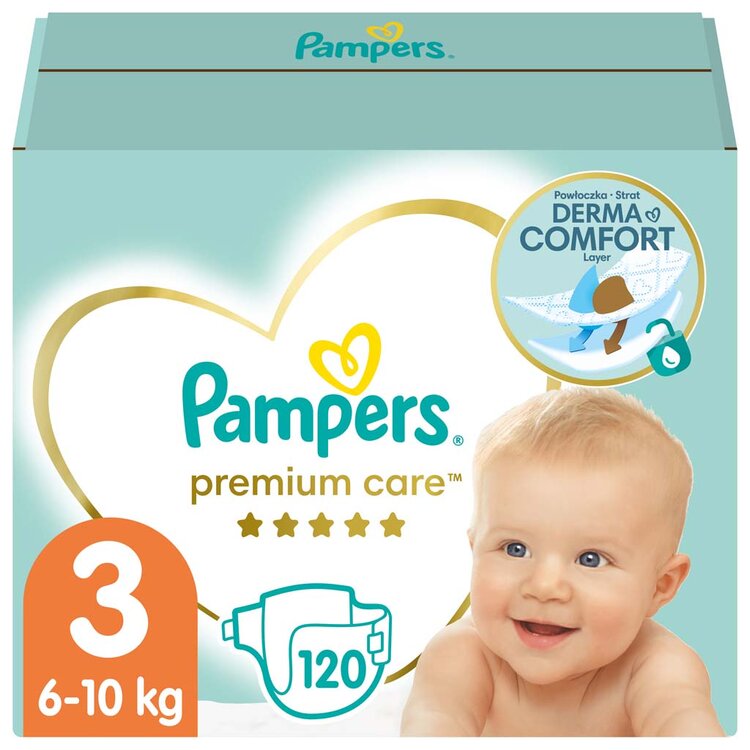 Pampers Premium Care 3 MIDI 6-10 kg 2 x 120 ks Pampers