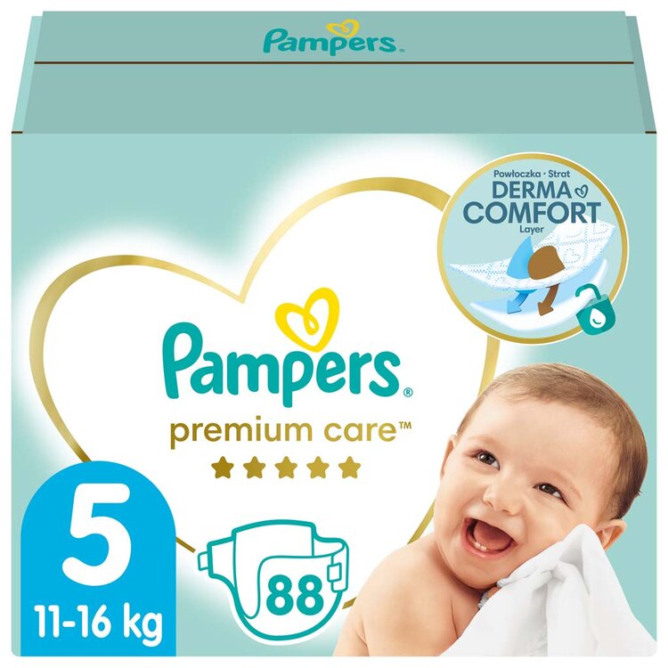 Pampers Premium Care 5 11-16kg 88 ks Pampers