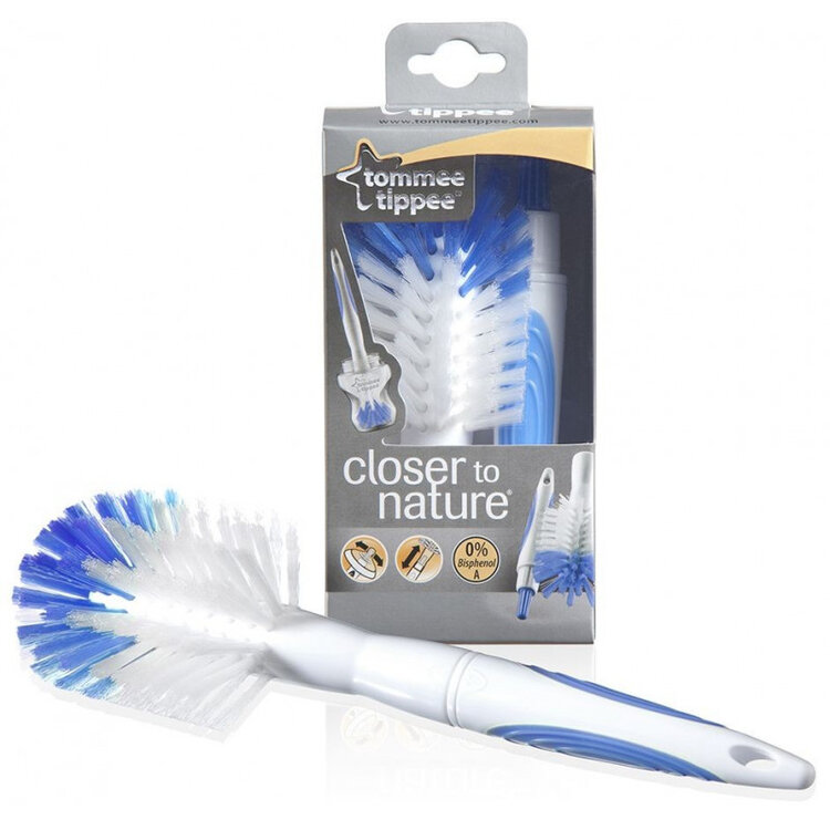 TOMMEE TIPPEE Kartáč na láhve C2N - modrá Tommee Tippee
