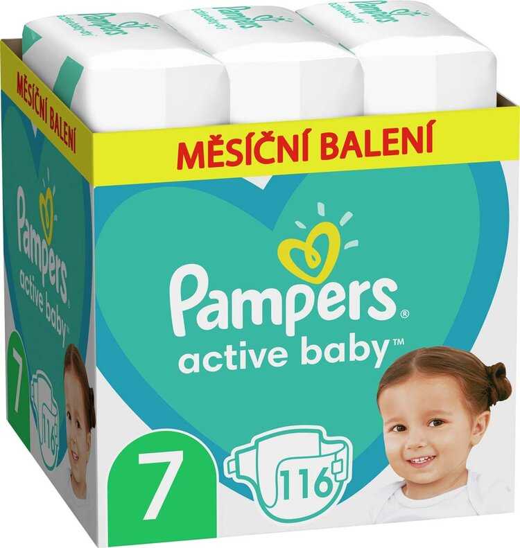 Pampers Baby Dry S6 15+ kg 116 ks Pampers
