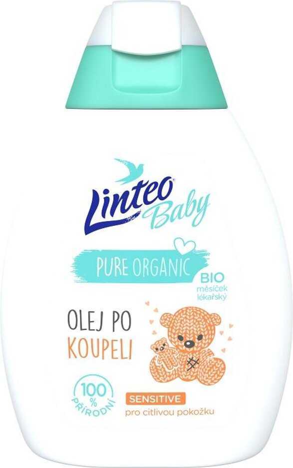 LINTEO BABY Dětský olej po koupeli Baby 250 ml LINTEOBABY