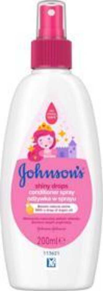 JOHNSON'S Shiny Drops kondicionér ve spreji 200 ml JOHNSONS