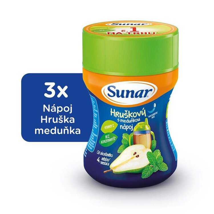 3x SUNAR Dobrou noc meduňka