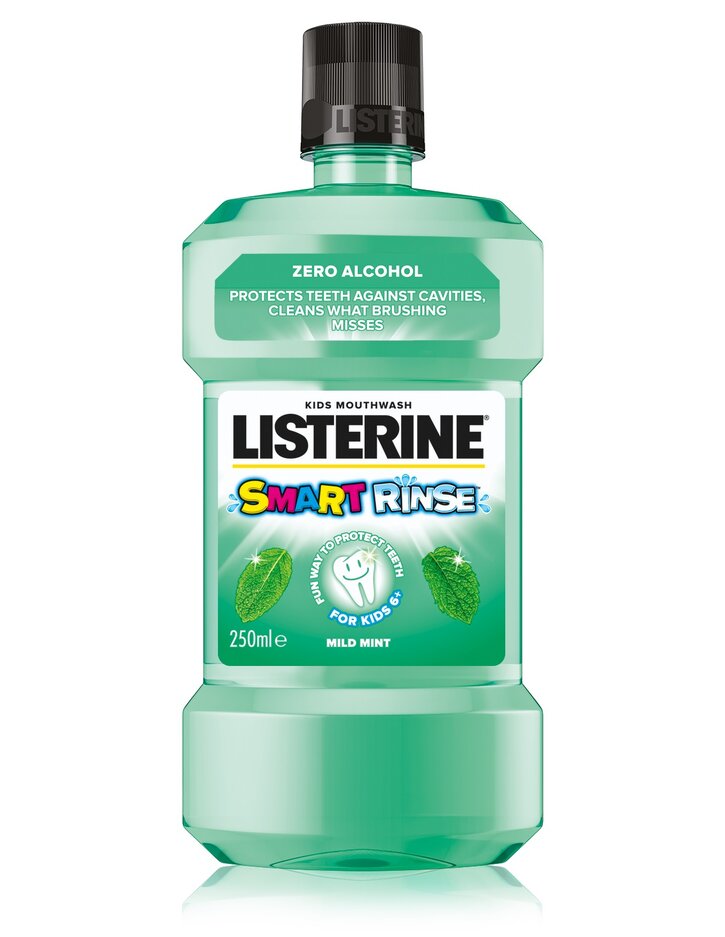 LISTERINE Voda ústní Smart Rinse Mint 250 ml Listerine