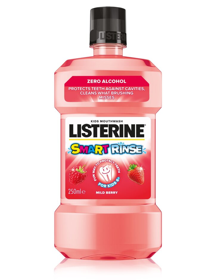 LISTERINE Voda ústní Smart Rinse Berry 250 ml Listerine