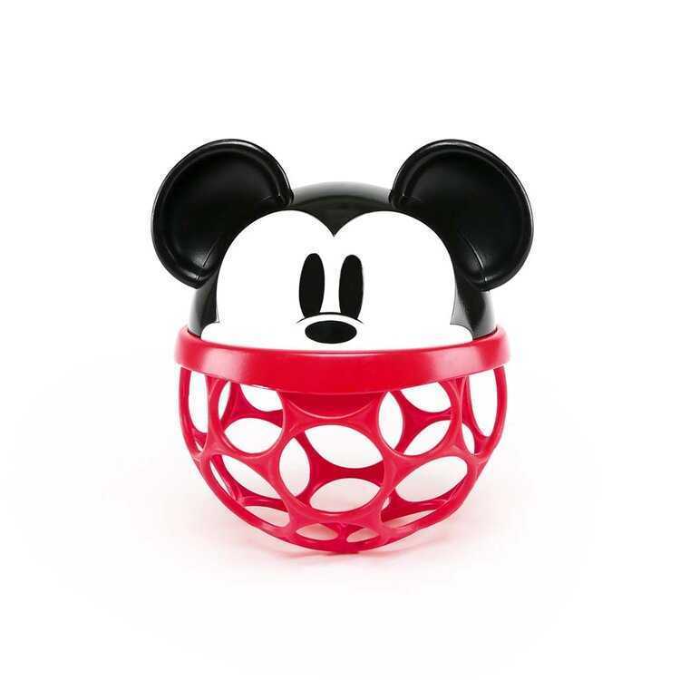OBALL Hračka Oballo Rattle Disney Baby Mickey Mouse