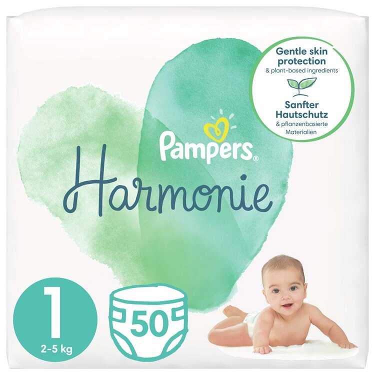 PAMPERS Harmonie 1 2-5 kg 50 ks Pampers