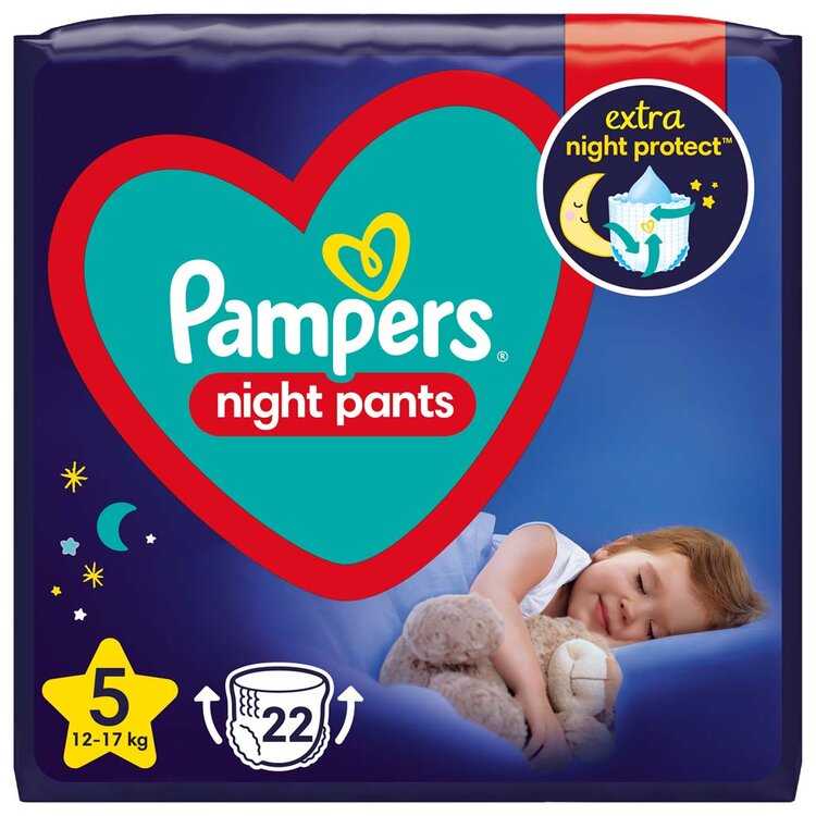 PAMPERS Night Pants 5 12-17 kg 22 ks Pampers